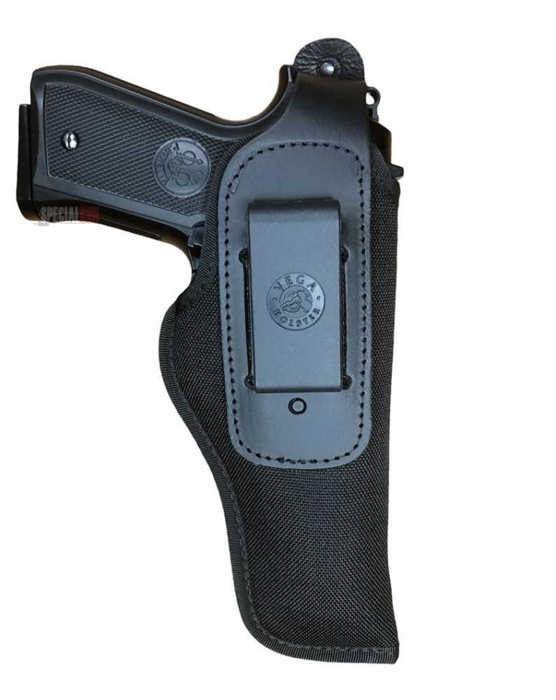 Fondina per pistola Glock 19 beretta 98 92 in cordura da cintura Vega holster 