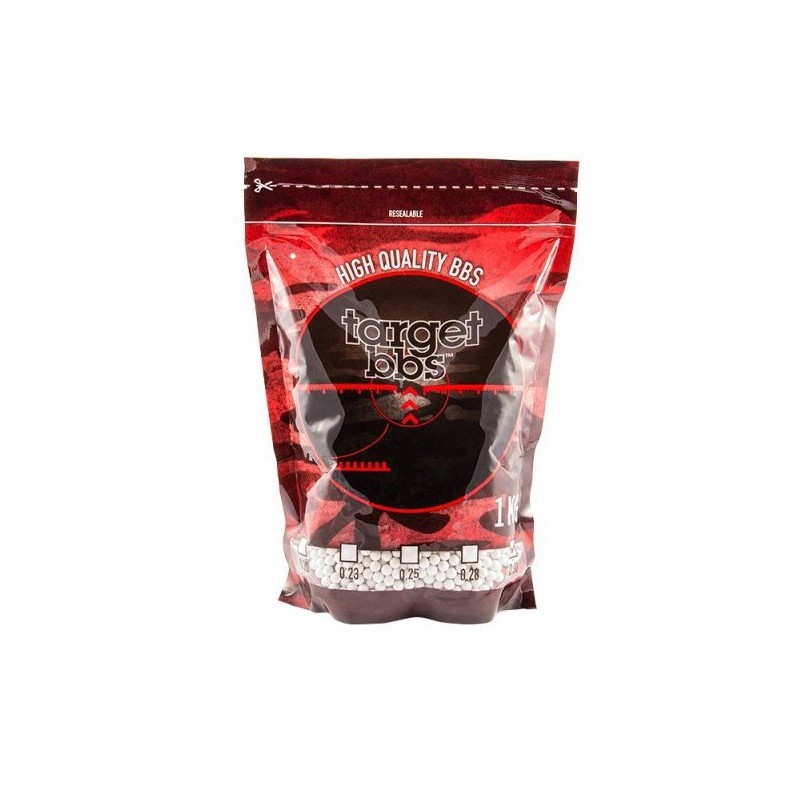 PALLINI TARGET 0.25 gr BUSTA DA 1kg BIANCHI PALLINI TARGET 0.25 gr BUSTA DA 1kg BIANCHI