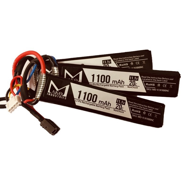 BATTERIA LIPO 11.1v 1100 mAH 20C CRANE MAKO INDUSTRIES BATTERIA LIPO 11.1v 1100 mAH 20C CRANE MAKO INDUSTRIES