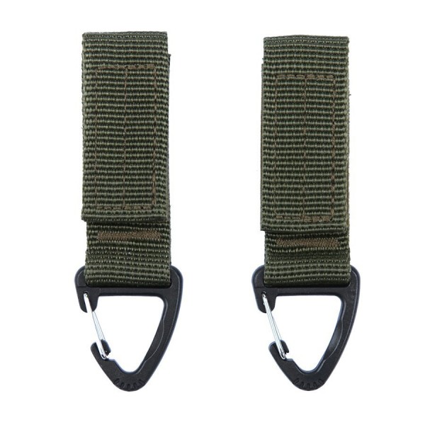 CLIP FERMA TUBI MOLLE 101INC VERDE
