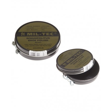 CROMATINA LUCIDO 32 gr PER SCARPE O ANFIBI NERO MILTEC