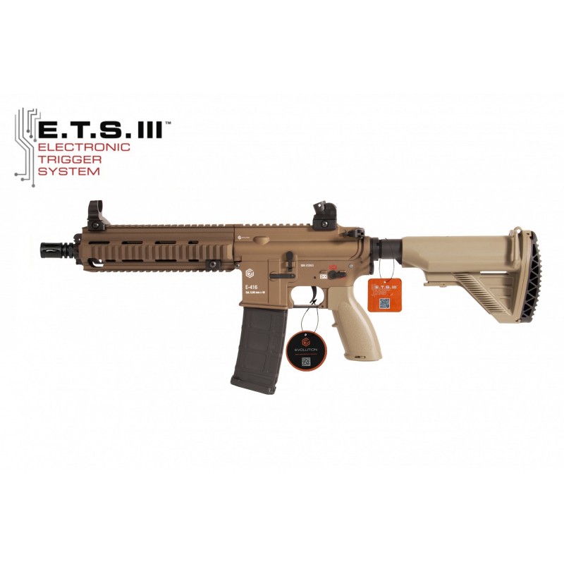 E-416 CQB ETS FULL METAL EVOLUTION AIRSOFT BRONZE E-416 CQB ETS FULL METAL EVOLUTION AIRSOFT BRONZE