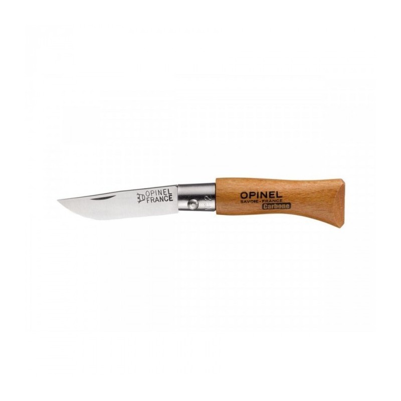 COLTELLO OPINEL TRADIZIONE N.02 CARBONIO COLTELLO OPINEL TRADIZIONE N.02 CARBONIO