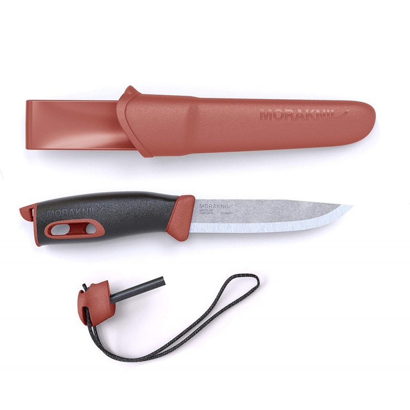 COLTELLO COMPANION SPARK RED (13571) MORAKNIV COLTELLO COMPANION SPARK RED (13571) MORAKNIV