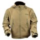 GIACCA SOFT SHELL SHARK SKIN JS TACTICAL COYOTE BROWN - SOFTSHELL -  - JW-BROWN