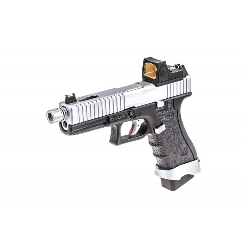 PISTOLA GAS EU17 NERO/GRIGIO + DOT BDS BLOWBACK VORSK PISTOLA GAS EU17 NERO/GRIGIO + DOT BDS BLOWBACK VORSK