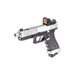 PISTOLA GAS EU17 NERO/GRIGIO + DOT BDS BLOWBACK VORSK PISTOLA GAS EU17 NERO/GRIGIO + DOT BDS BLOWBACK VORSK