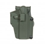 UNIVERSAL PER-FIT POLYMER HOLSTER AMOMAX GREEN UNIVERSAL PER-FIT POLYMER HOLSTER AMOMAX GREEN