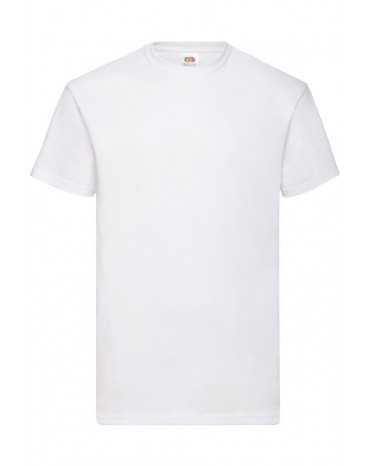 T-SHIRT MILITARE FRUIT OF THE LOOM BIANCO