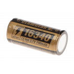 BATTERIA 3,7v 700 mAh RICARICABILE 16340 (CR123) PER AN/PEQ E TORCE CLAWGEAR
