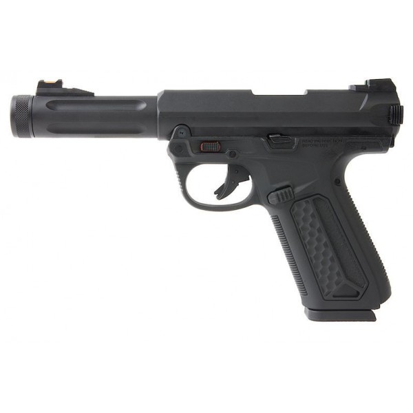 GAS GUN AAP01 ASSASSIN GBB SEMI-FULL AUTO ACTION ARMY BLACK