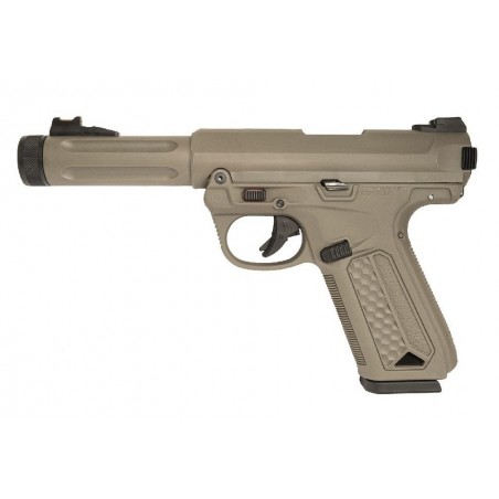 PISTOLA GAS AAP01 ASSASSIN GBB SEMI-FULL AUTO ACTION ARMY FDE