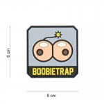 PATCH 3D PVC BOOBIETRAP 6x6
