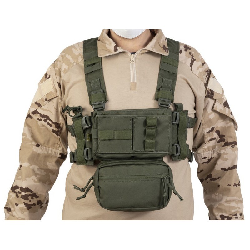 TASK MINI CHEST RIG DELTA TACTICS VERDE OD
