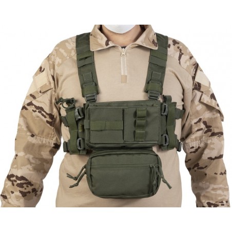 TASK MINI CHEST RIG DELTA TACTICS VERDE OD