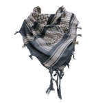 SHEMAG MILITARY KEFFIYEH SCARF 101INC GREY/BEIGE SHEMAG MILITARY KEFFIYEH SCARF 101INC GREY/BEIGE