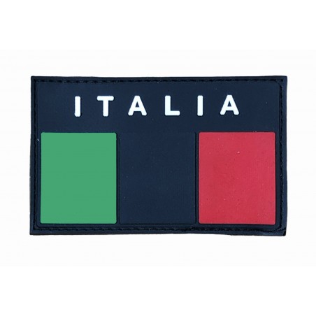 PATCH 3D PVC BANDIERA ITALIANA BASSA VISIBILITA'