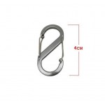 ALUMINUM MOSCHET S SHAPE 4cm. RAM OUTDOOR