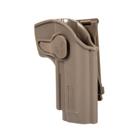 POLYMER HOLSTER FOR BERETTA 92 FS M9 RIGHT CYTAC DESERT