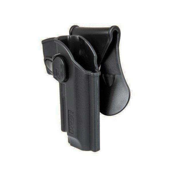 POLYMER HOLSTER FOR BERETTA 92 FS M9 RIGHT AMOMAX BLACK
