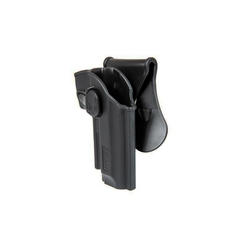 FONDINA IN POLIMERO PER BERETTA 92 FS M9 DESTRA AMOMAX NERO FONDINA IN POLIMERO PER BERETTA 92 FS M9 DESTRA AMOMAX NERO