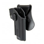 FONDINA IN POLIMERO PER BERETTA 92 FS M9 DESTRA AMOMAX NERO FONDINA IN POLIMERO PER BERETTA 92 FS M9 DESTRA AMOMAX NERO