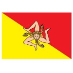 BANDIERA SICILIA 100 X 150 POLIESTERE BANDIERA SICILIA 100 X 150 POLIESTERE