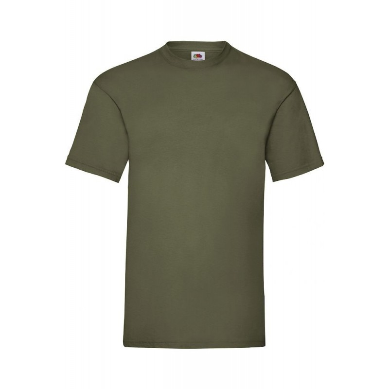 MILITARY T-SHIRT FRUIT OF THE LOOM OLIVE GREEN MILITARY T-SHIRT FRUIT OF THE LOOM OLIVE GREEN