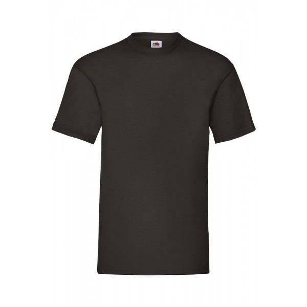 T-SHIRT MILITARE FRUIT OF THE LOOM NERO