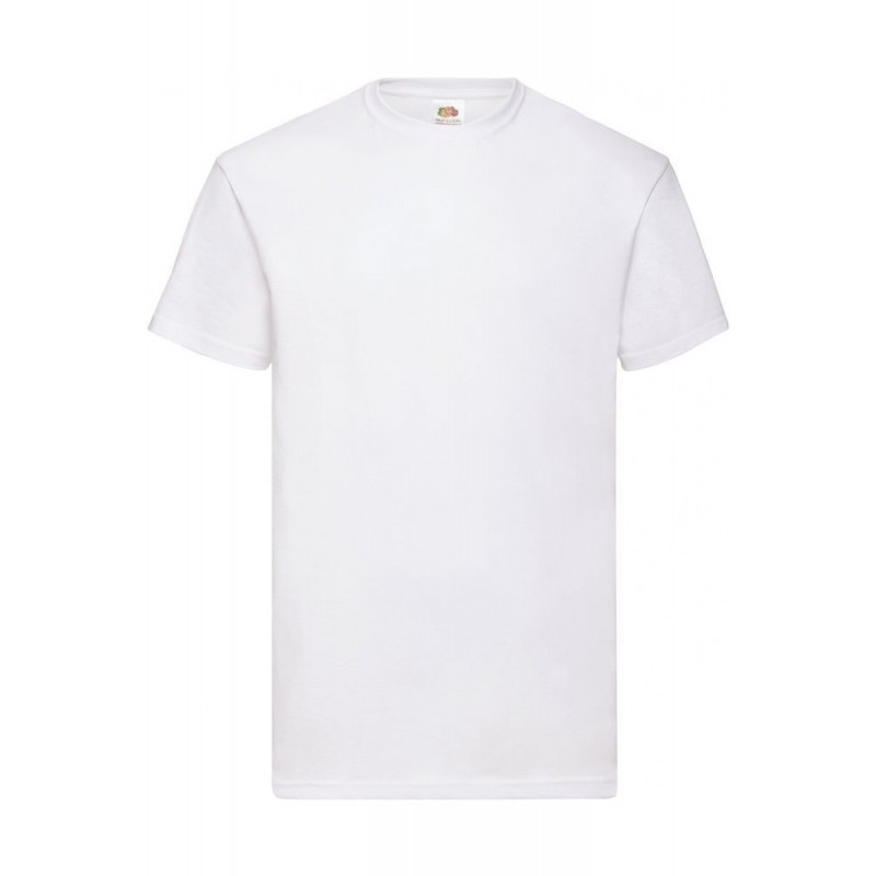 T-SHIRT MILITARE FRUIT OF THE LOOM BIANCO T-SHIRT MILITARE FRUIT OF THE LOOM BIANCO