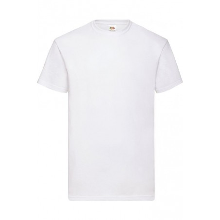 T-SHIRT MILITARE FRUIT OF THE LOOM BIANCO