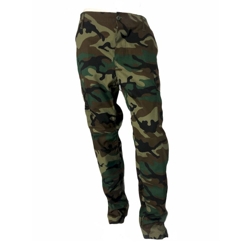 BDU WOODLAND MILITARY TROUSERS SIZE L BDU WOODLAND MILITARY TROUSERS SIZE L