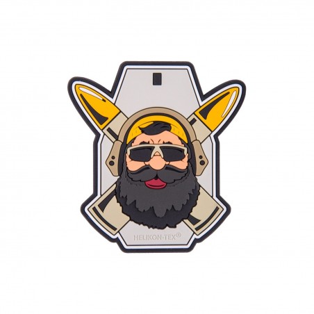 PATCH IN GOMMA 3D PVC BEARDMAN RANGE HELIKON-TEX