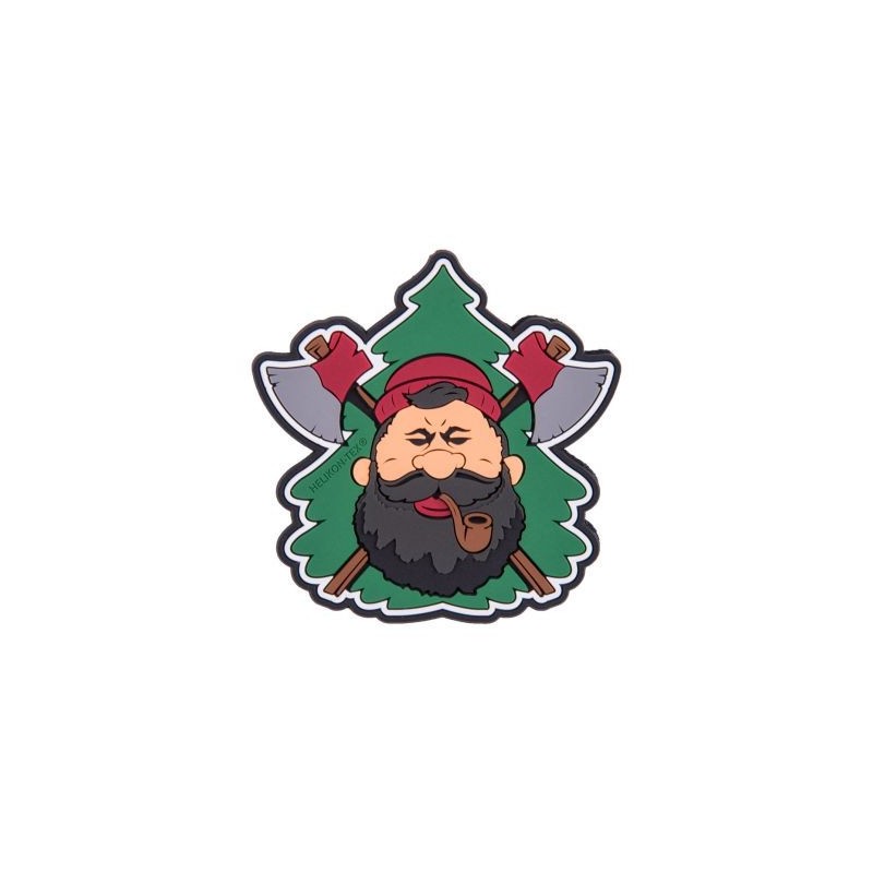 PATCH IN GOMMA 3D PVC BEARDMAN BUSHCRAFT HELIKON-TEX PATCH IN GOMMA 3D PVC BEARDMAN BUSHCRAFT HELIKON-TEX