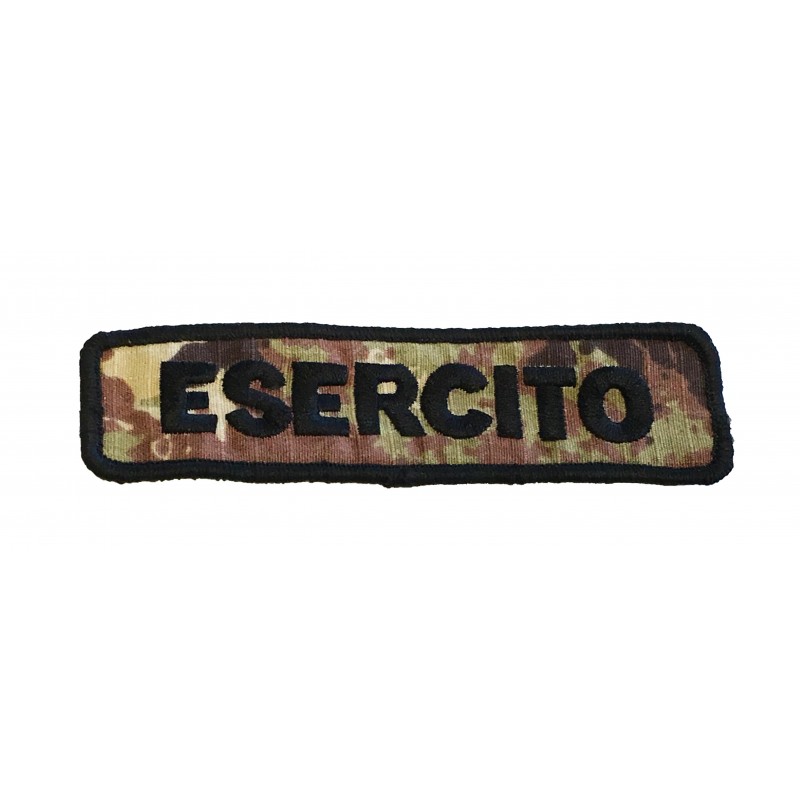 PATCH TOPPA RICAMATA ESERCITO VEGETATO ITALIANO PATCH TOPPA RICAMATA ESERCITO VEGETATO ITALIANO