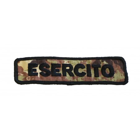 PATCH TOPPA RICAMATA ESERCITO VEGETATO ITALIANO