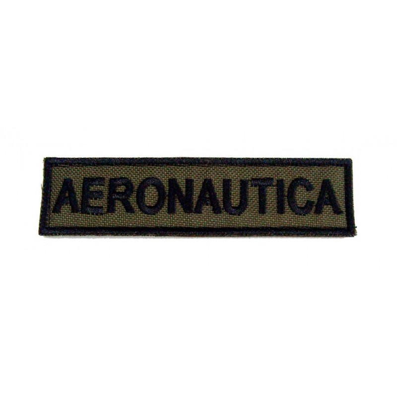 EMBROIDERED GREEN AIR FORCE PATCH