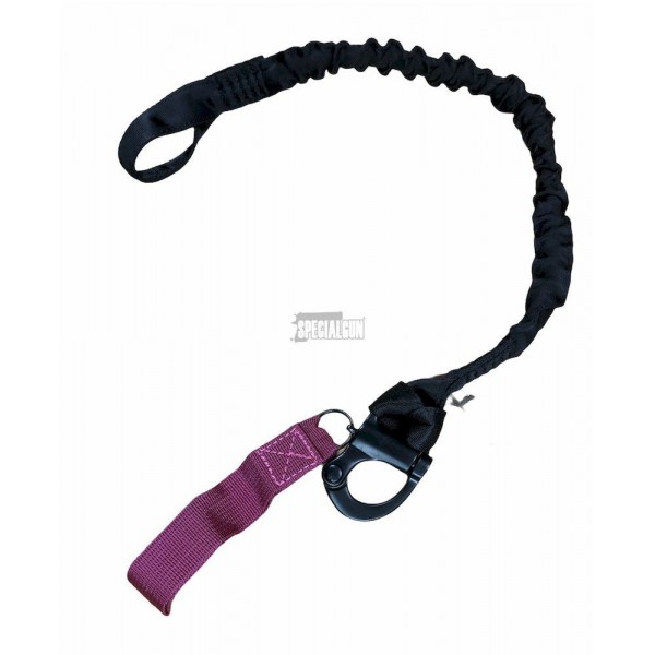 RITENTORE LANYARD BUNGEE SLING  NERO