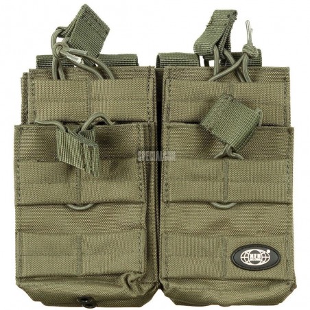 QUICK-LOADER POCKET 4 PLACES 5.56 MFH GREEN OD