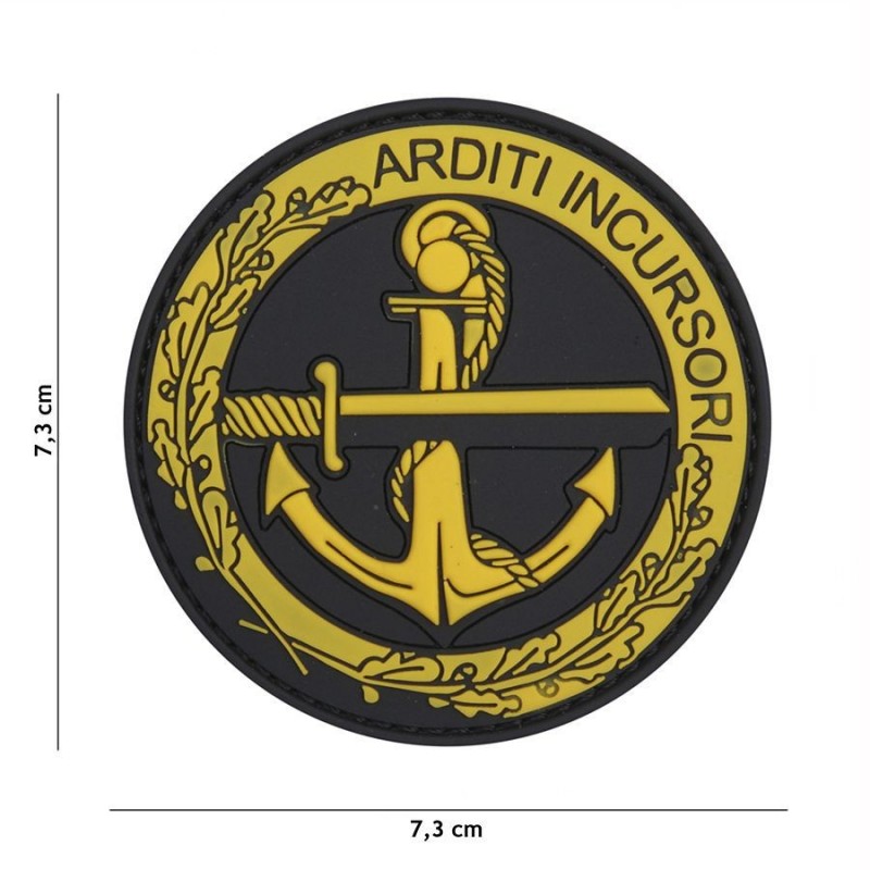 PVC RUBBER PATCH GOI ARDITI INCURSORI BLACK PVC RUBBER PATCH GOI ARDITI INCURSORI BLACK