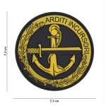 PVC RUBBER PATCH GOI ARDITI INCURSORI BLACK PVC RUBBER PATCH GOI ARDITI INCURSORI BLACK