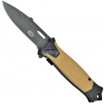 MILITARY FOLDING KNIFE STEEL CLAW KNIVES COYOTE