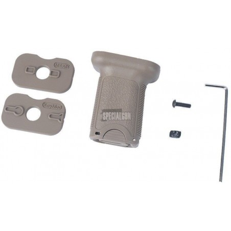 IMPUGNATURA SHORT GRIP PER KEYMOD E MLOK MP TAN