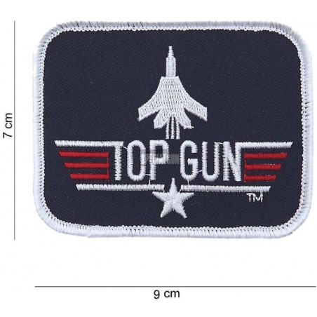 PATCH RICAMATA TOP GUN LOGO TERMOADESIVA