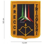 EMBROIDERED TRICOLOUR ARROWS HEAT-ADHESIVE PATCH EMBROIDERED TRICOLOUR ARROWS HEAT-ADHESIVE PATCH