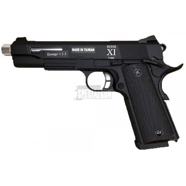 SECUTOR RUDIS IV CO2 BLOWBACK FULL METAL SILVER