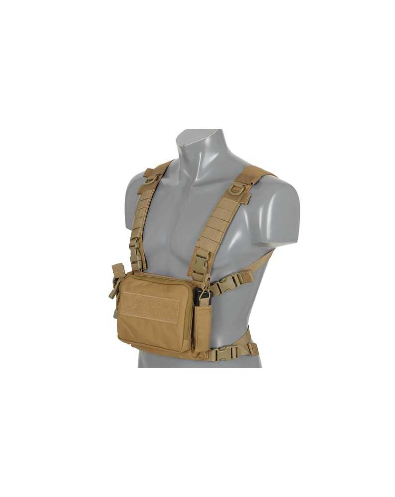 COMPACT MULTI-MISSION CHEST RIGG 8FIELDS COYOTE - TACTICAL VEST -  - M51611057-TAN