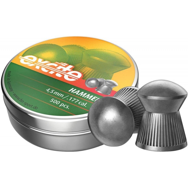 PIOMBINI EXCITE HAMMER CAL.4,5 0,51 gr. 500 pz PIOMBINI EXCITE HAMMER CAL.4,5 0,51 gr. 500 pz