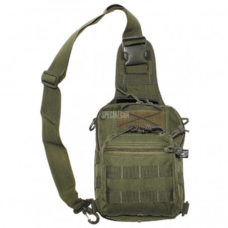 ZAINO MILITARE  MONOSPALLA MFH VERDE OD