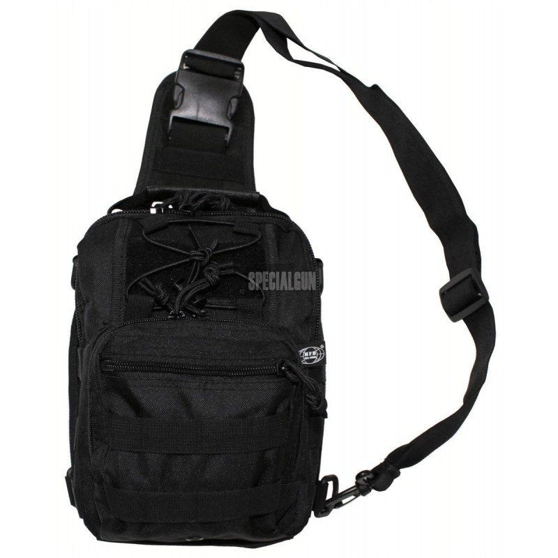 ONE-SHOULDER MILITARY BACKPACK MFH BLACK